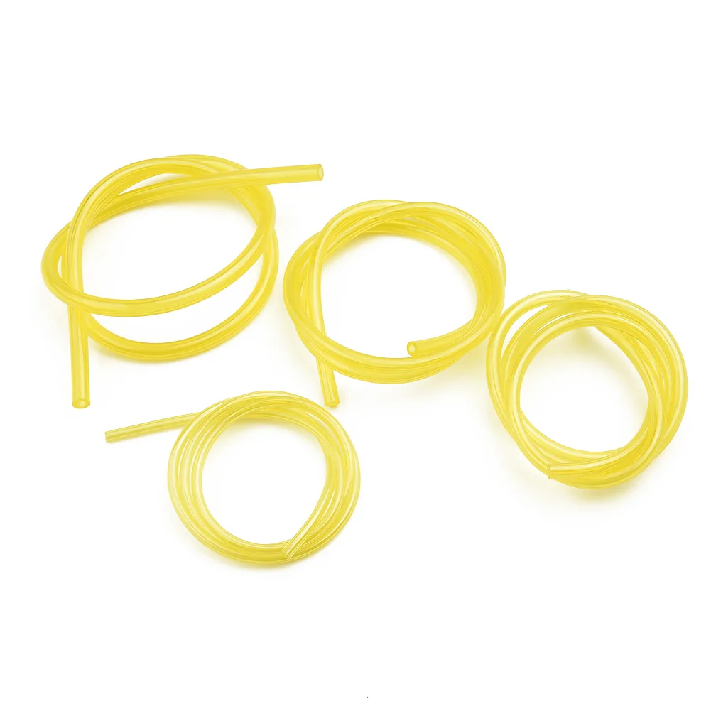 4 Pcs 4 Size Petrol Fuel Gas Line Hose PU Petrol Line For Trimmer Chainsaw Blower Engine 4 Sizes Hose For Ordinary 2-Stroke