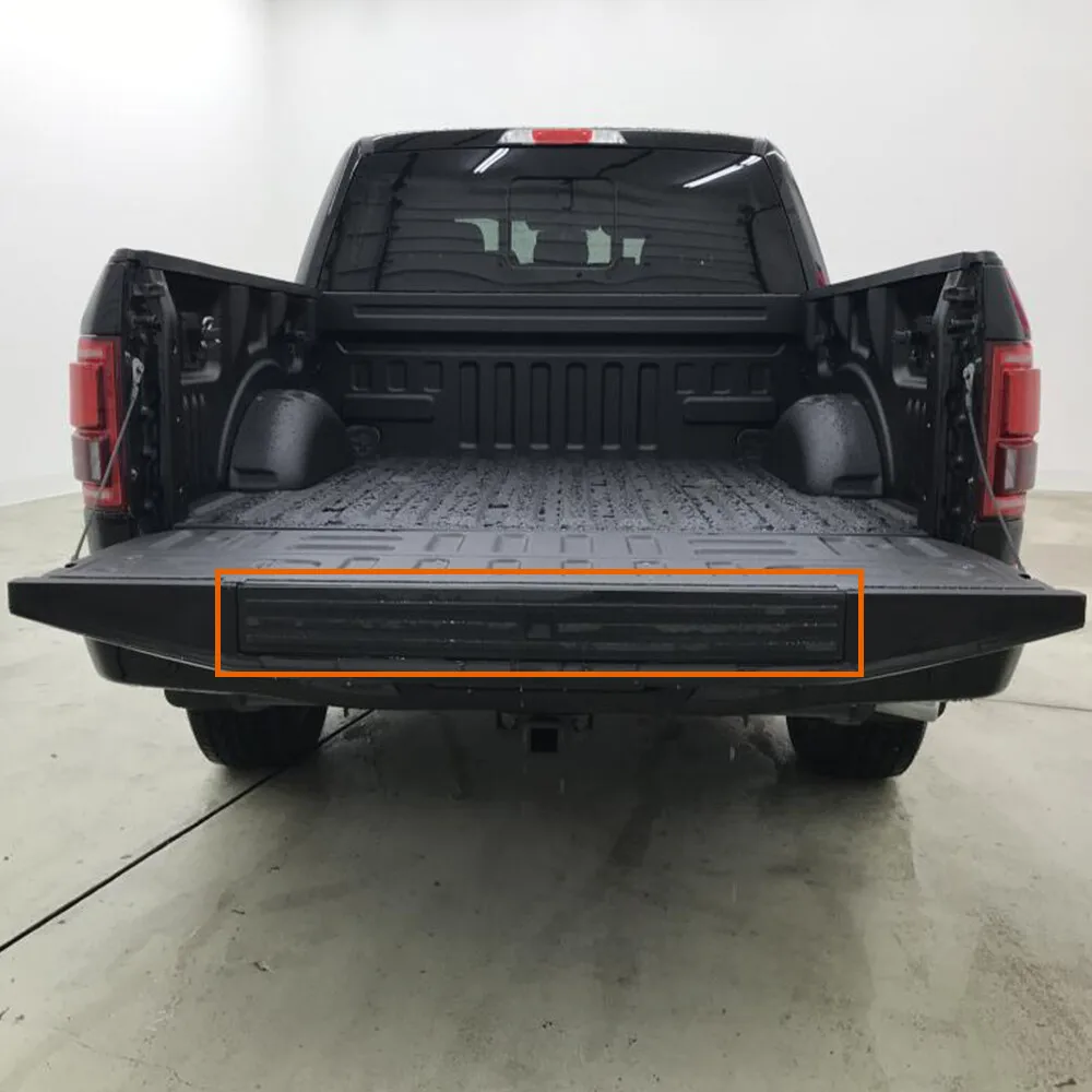 Tailgate Flexible Step Molding Cover W/ Release Button Fit For 2015-20 Ford F150