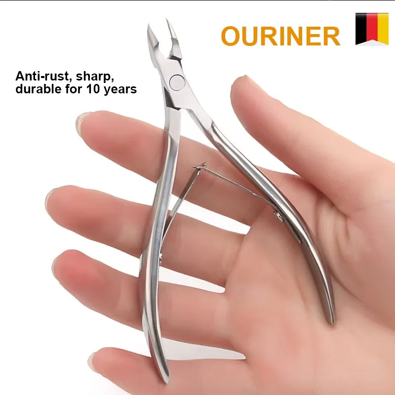 Nagelhautzange aus Edelstahl für Maniküre und Pediküre – Nageltrimmer und abgestorbene Hautentferner – Detail 12