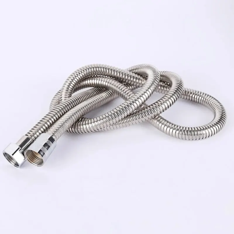 Stainless Steel Flexible Shower Hose Tube Pipe For Bathroom Accessories Shower Tube Hot And Cold Hose