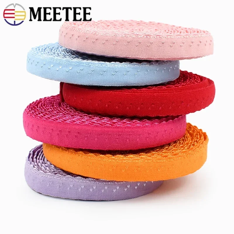 

10/20/45M 11mm Nylon Elastic Band Bra Strap Rubber Bands For Sewing Clothes Underwear Shoulder Elastics Tapes DIY Accessories