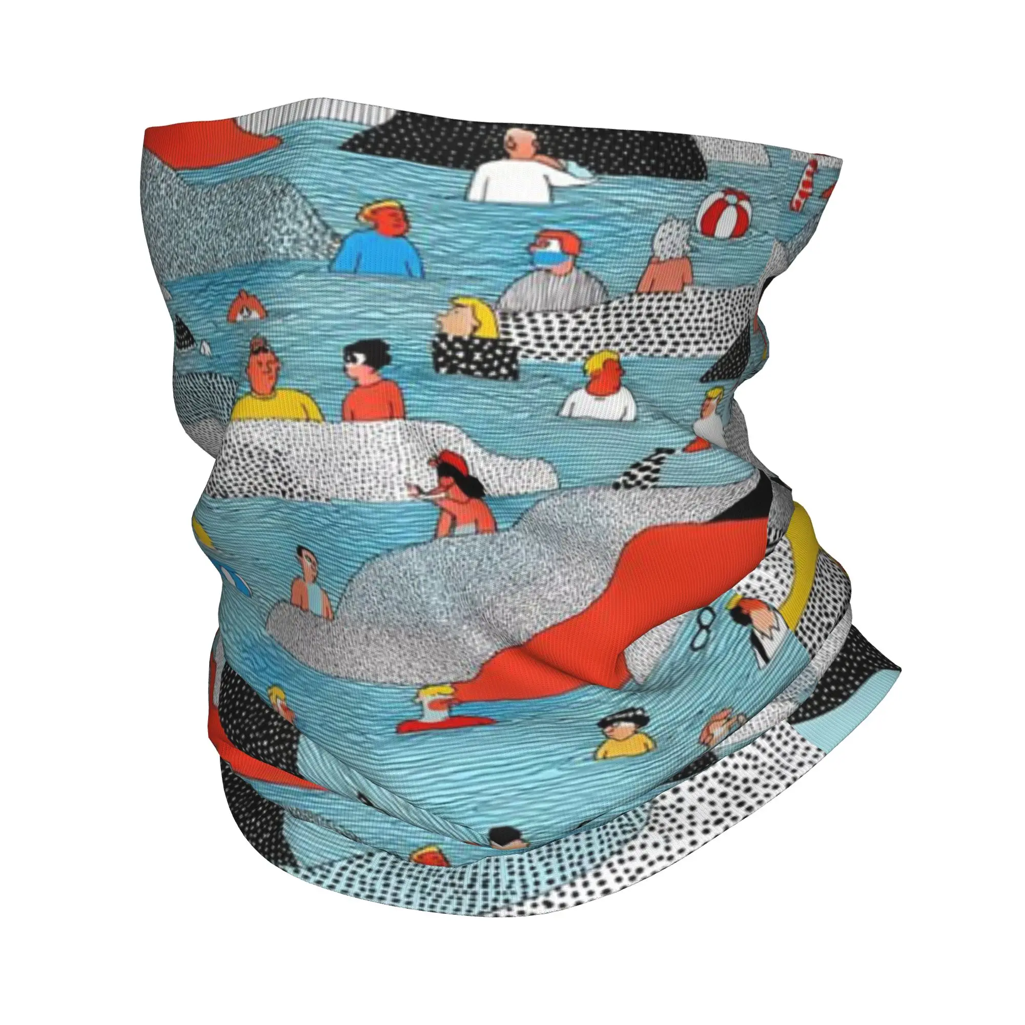 

Многофункциональная бандана-балаклава для защиты шеи с принтом, унисекс, для взрослых, для бега и активного отдыха