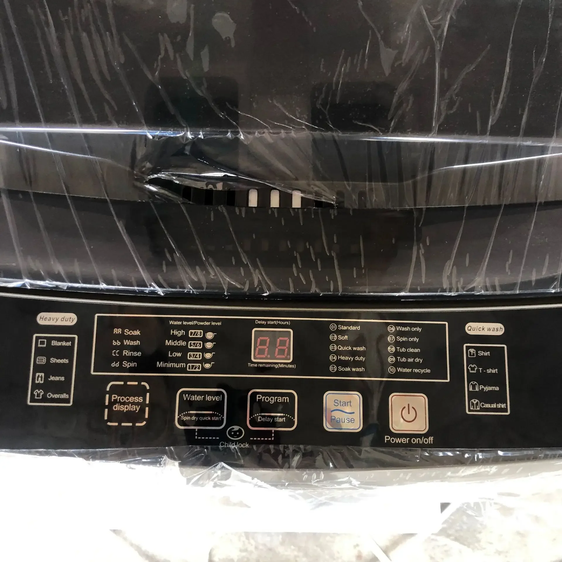 12kg 220V High-quality All-in-One Anti-Winding Automatic Washing Machine with Top-Load Washers Domestic Washing Machine Washer