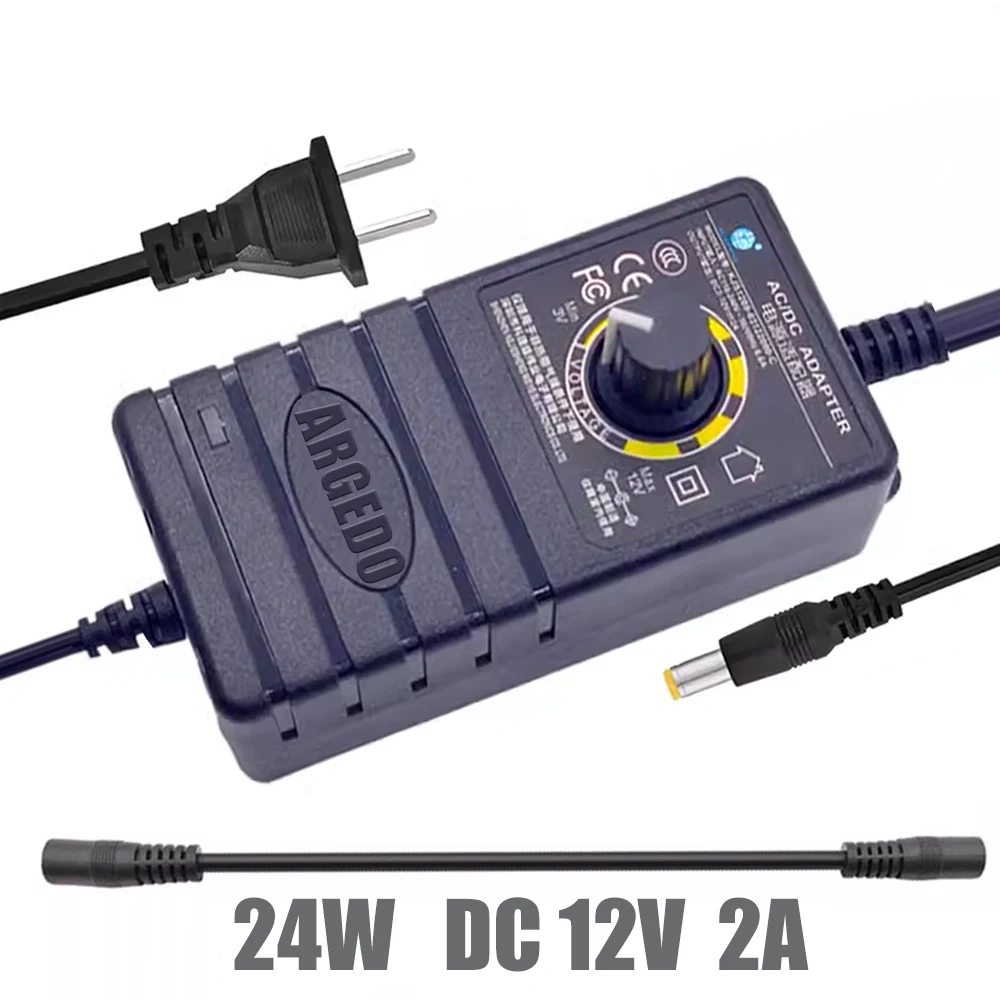 ARGEDO 12V 24V DC Power Adapter with Controller for 24W 60W Xendoll / The First Tool Mini Machine