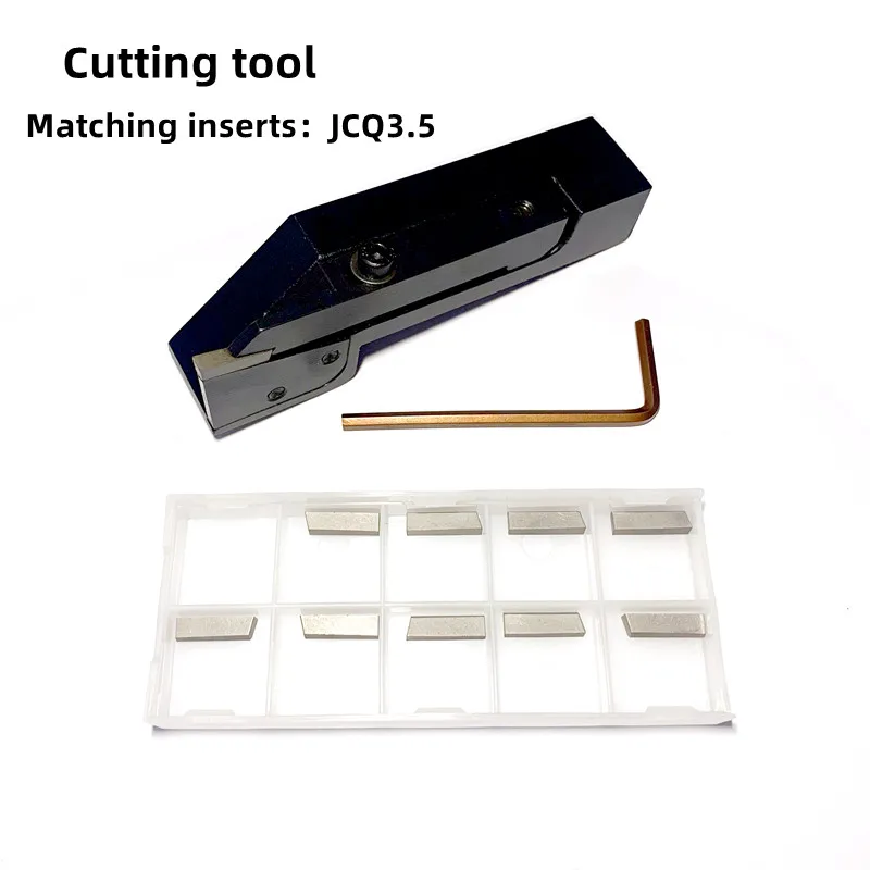 10 قطعة كربيد إدراج JCQ3.5(J200) و 1 قطعة الحز وقطع QA1222R-03