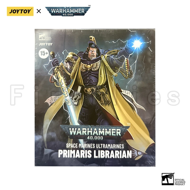 1/18 JOYTOY Action Figure 40K Space Marines Ultramarines Primaris Librarian Anime Model Toy