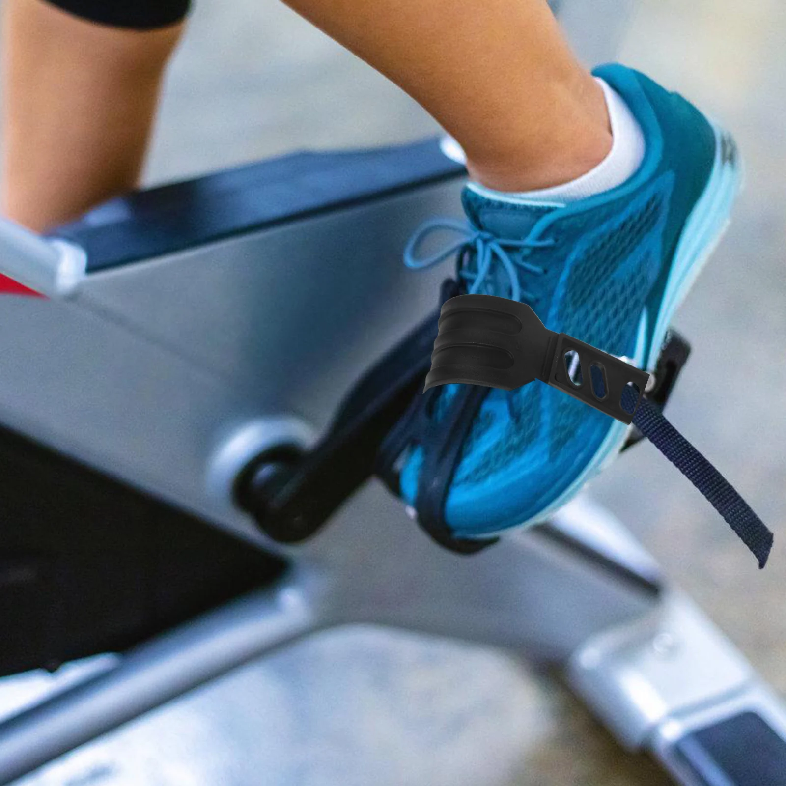 

1Pair Sport Bike Pedal Straps Plastic Adjustable Footrest Straps for Exercise Stationary Cycling Accessories Bike Fix Bands