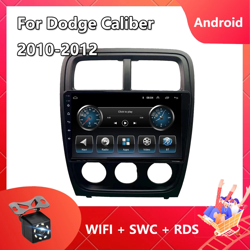 

Автомагнитола 2 din для Dodge Caliber 2010-2012, Android 11, навигация, GPS, видео, мультимедийный плеер, Авторадио для Carplay Mirror Link