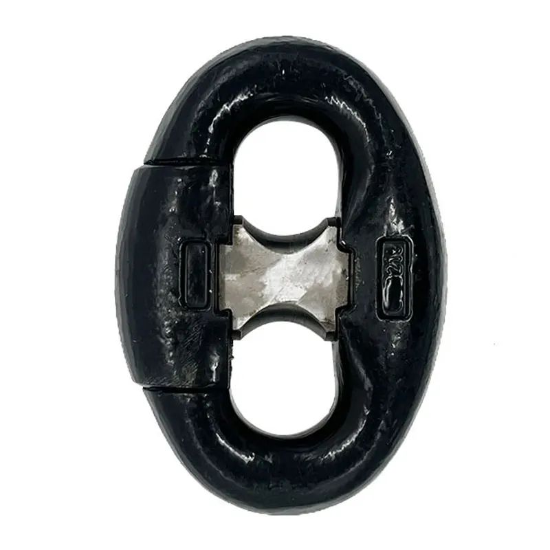Type C Quick Connection Ring Lifting Chain Double Hole Connection Buckle High Strength Alloy Steel Bow Chain Shackle General