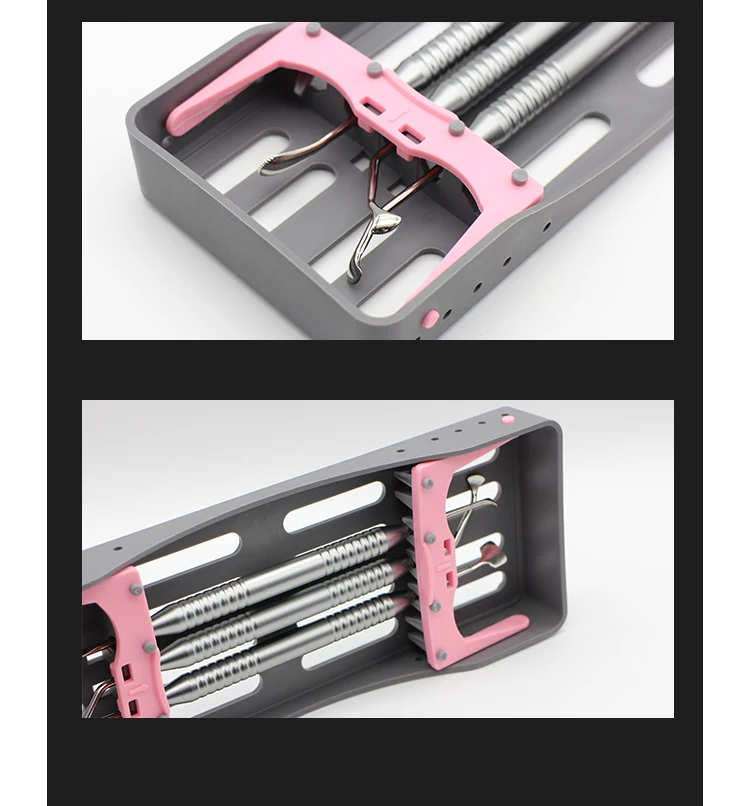 3pcs Periodontal Curette Kit Instruments Dentist Tartar Scraper Scaler Calculus Plaque Remover Teeth Cleaning Oral Care Tool