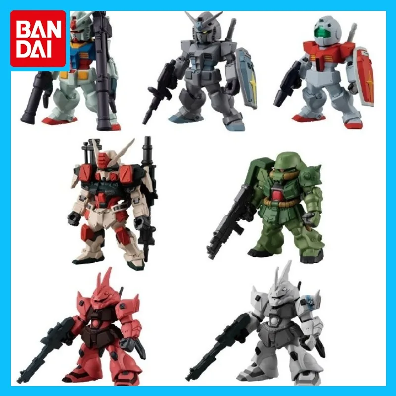 Bandai оригинальная аниме-фигурка GUNDAM CONVERGE FW, конфетная игрушка 20/21/22/24 Strike Gundam, экшн-фигурки, игрушки для мальчиков и девочек, детский подарок