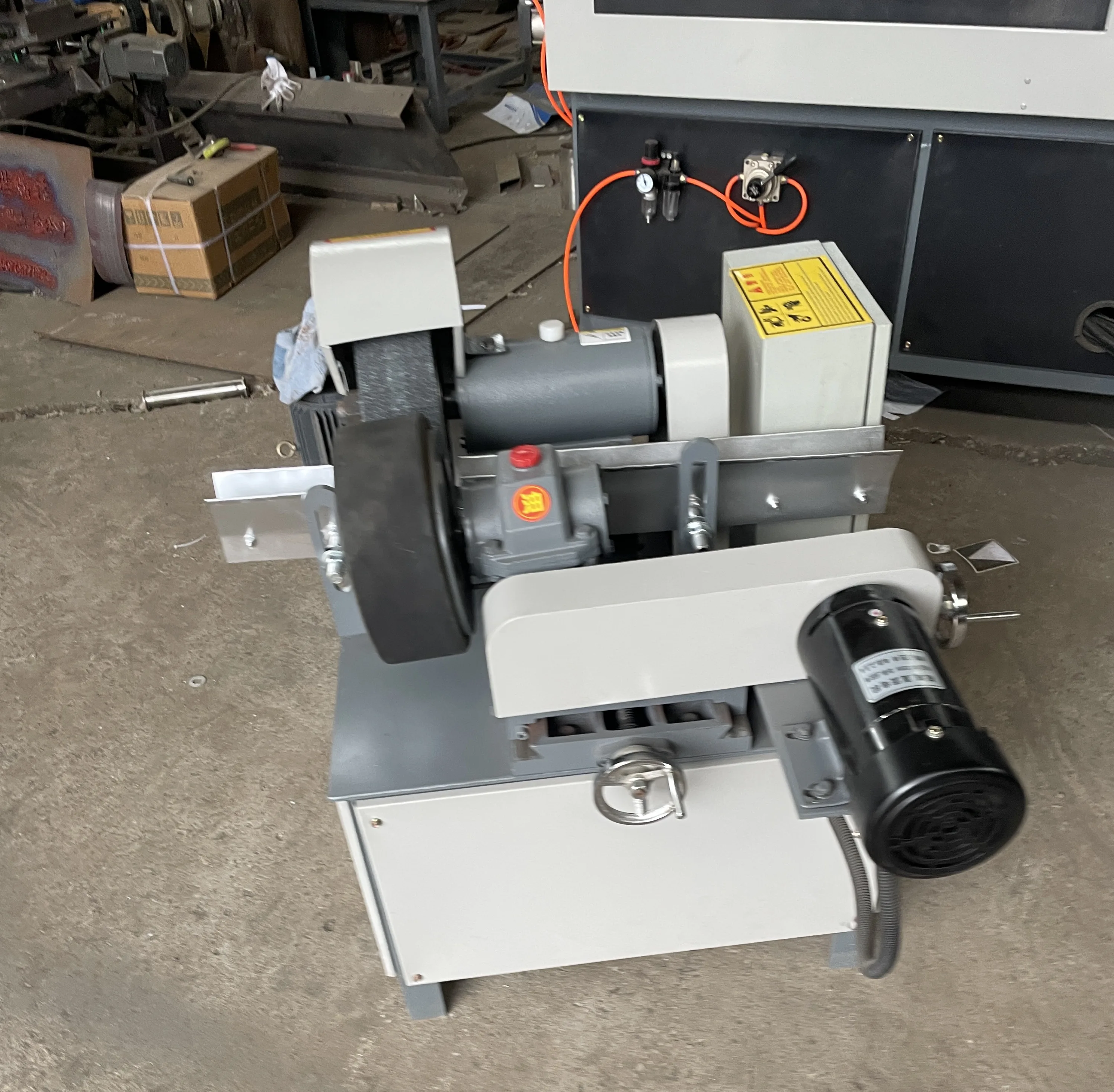 Customizable Factory Wooden Door Side Sander Woodworking Machinery with Engine Core Component Side Sanding Machine