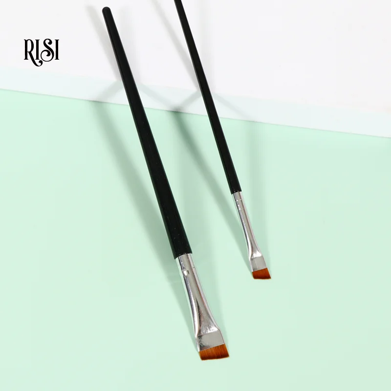RISI Augenbrauen-Eyeliner-Pinsel, superdünner Kosmetik-Liner-Pinsel für Augenbrauen, Make-up-Pinsel, Augenbrauenpinsel