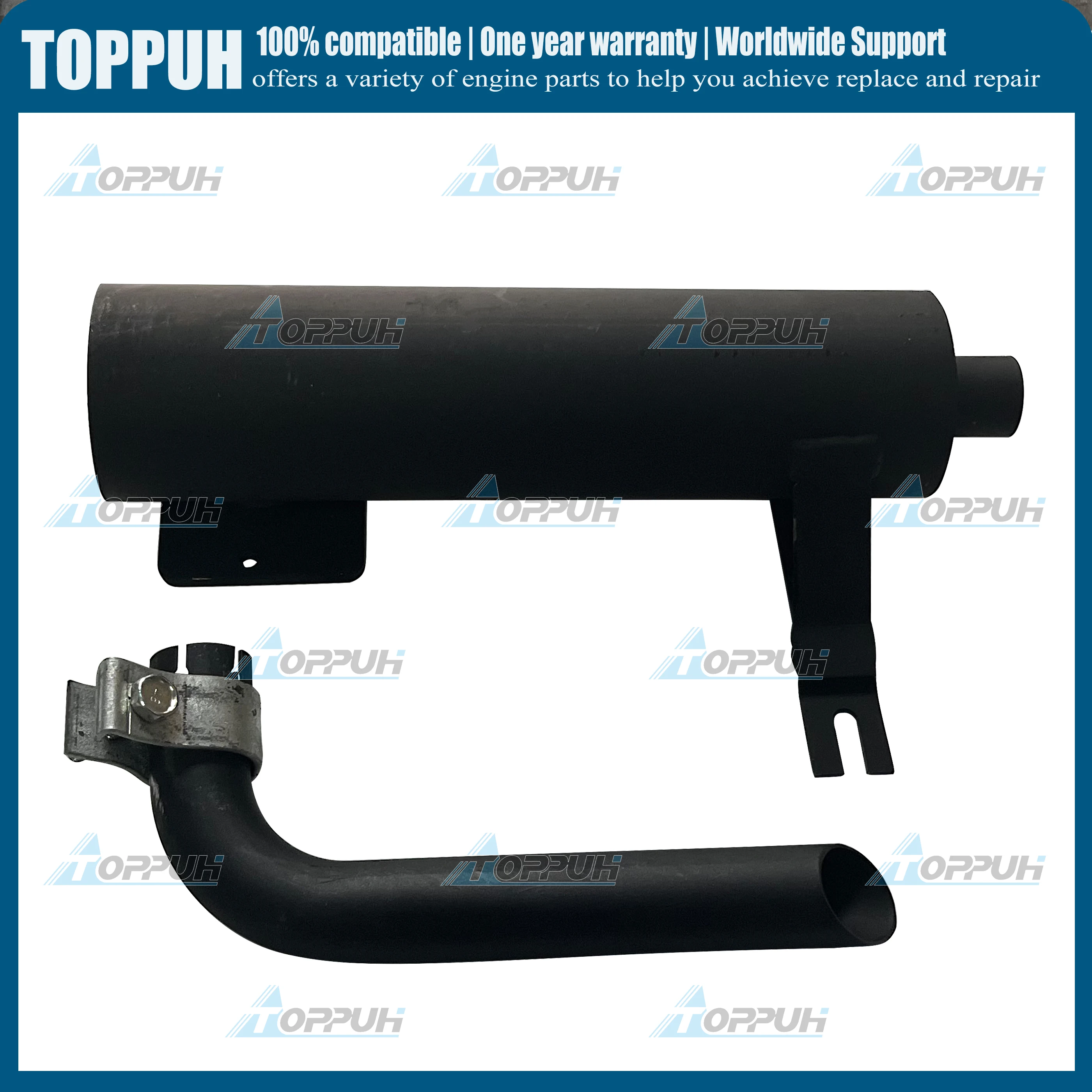 30-60037-00 Muffler Kit For Carrie SUPRA 450 550 EXHAUST PIPE 30-60018-00 30-60018-00SV 306001800 For Carrier Refrigeration Part