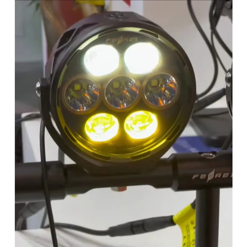 Quick-Release Auxiliary LightsFerei High Quality LED Front Driving Auxiliary Lights GS1250 Waterproof Motorcycle 2 Lens Spot/Fog