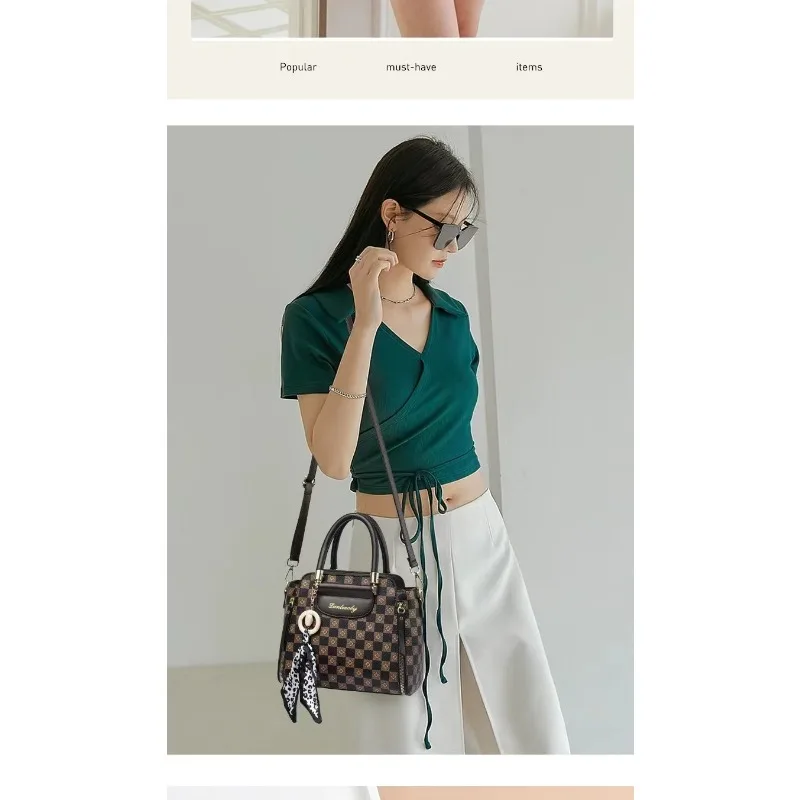 

Новая сумка-тоут, винтажная сумка через плечо, большая вместительная сумка через плечо, женская сумка, сумка высокого качества, модная стильная сумка