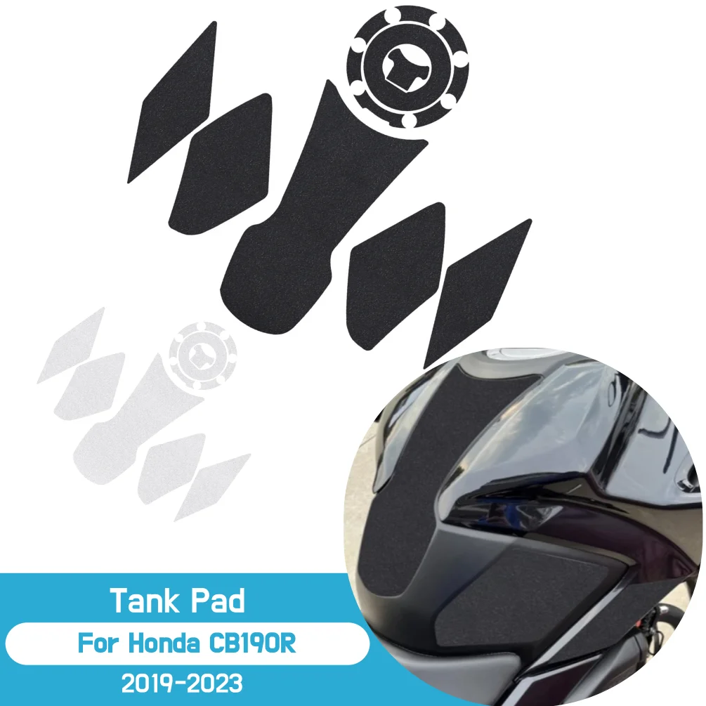 

For Honda CB190R 2019-2023 CB 190R Side Tank Pad Oil Gas Fuel Protector Cover PVC Sticker Decal Motor Accessories