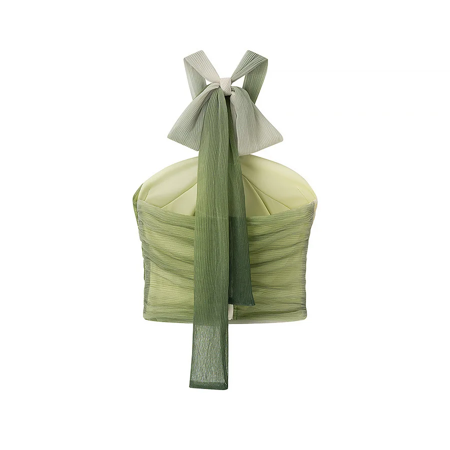2 peças de cintura alta elegante midi saia feminina casual solto plissado a linha saias longas verão moda gradiente impresso saia outfit