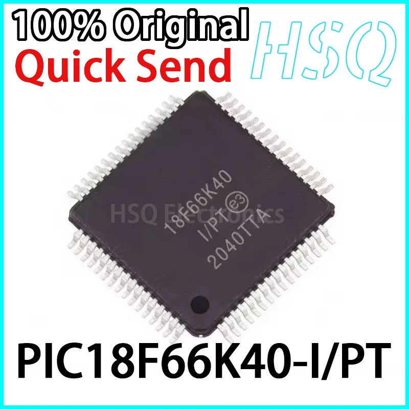 

1PCS New Original PIC18F66K40-I/PT Microcontroller Chip Microcontroller QFP-64