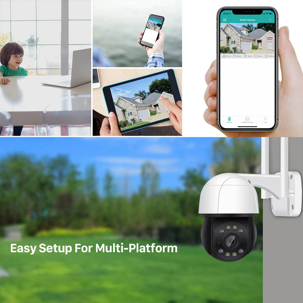 

Hd Auto 2.4G Outdoor Ptz Monitoring Cctv Remote Control 355° Rotation Night
