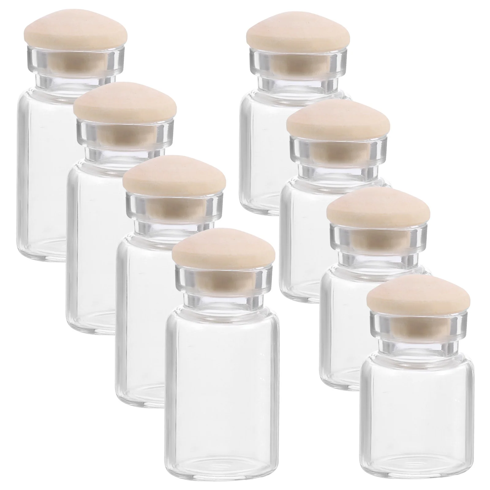 

8 Pcs Dollhouse Candy Jar Miniature Bottle For Cookie Bottles Prop Stuff Toys