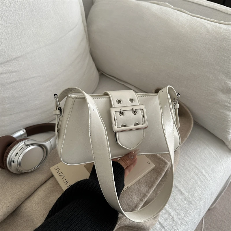 

Elegant Faux Leather Crossbody Bag Ladies, Luxury Designer Shoulder Messenger Purse Women Tote Handbag Stylish