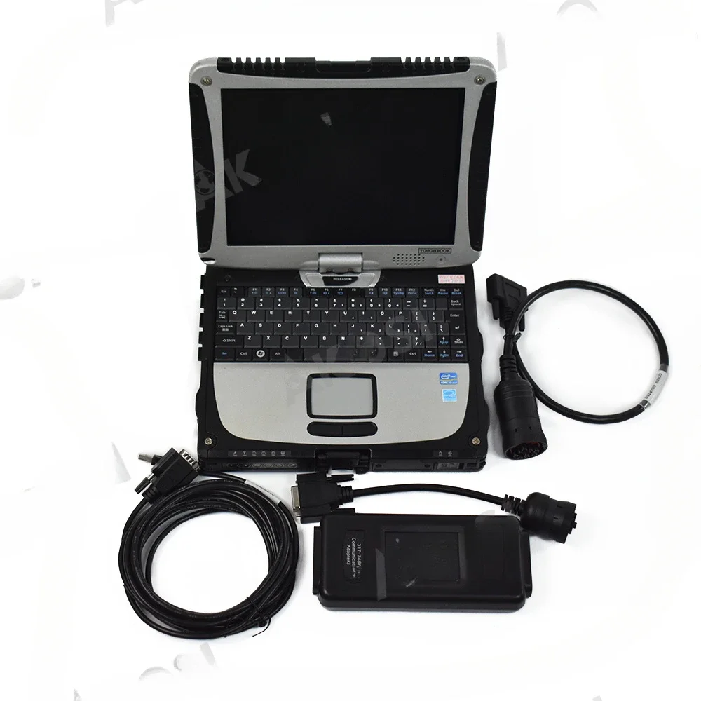 

Heavy Duty Excavator Truck ForCat Diagnostic Tool 317-7485 ET3 Communication Adapter 3 2021C Software and CF19 laptop