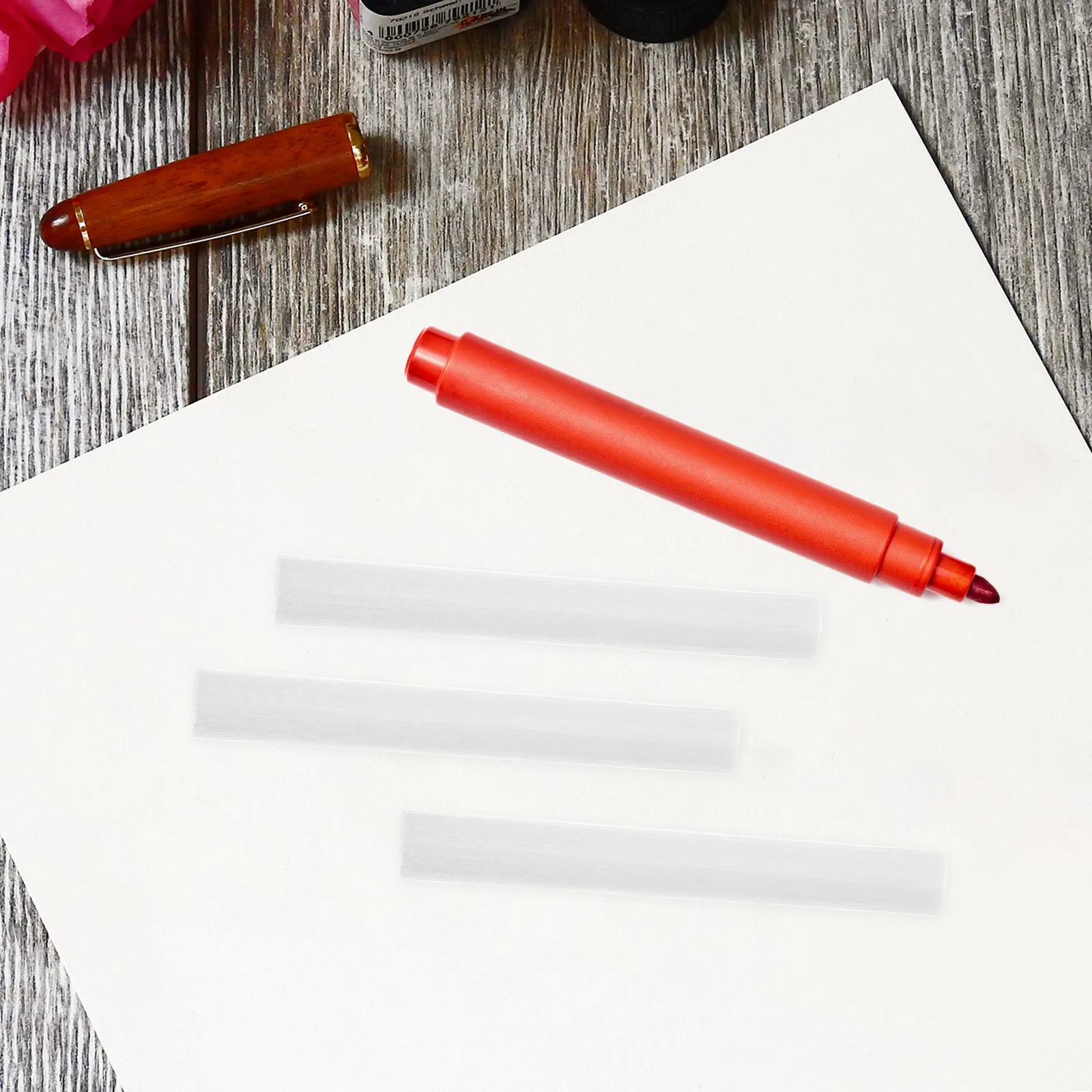 

100Pcs Compact Paint Marker Refills Cotton Wick Inserts for DIY Painting Pens Smooth Flow Universal Craft Accessories