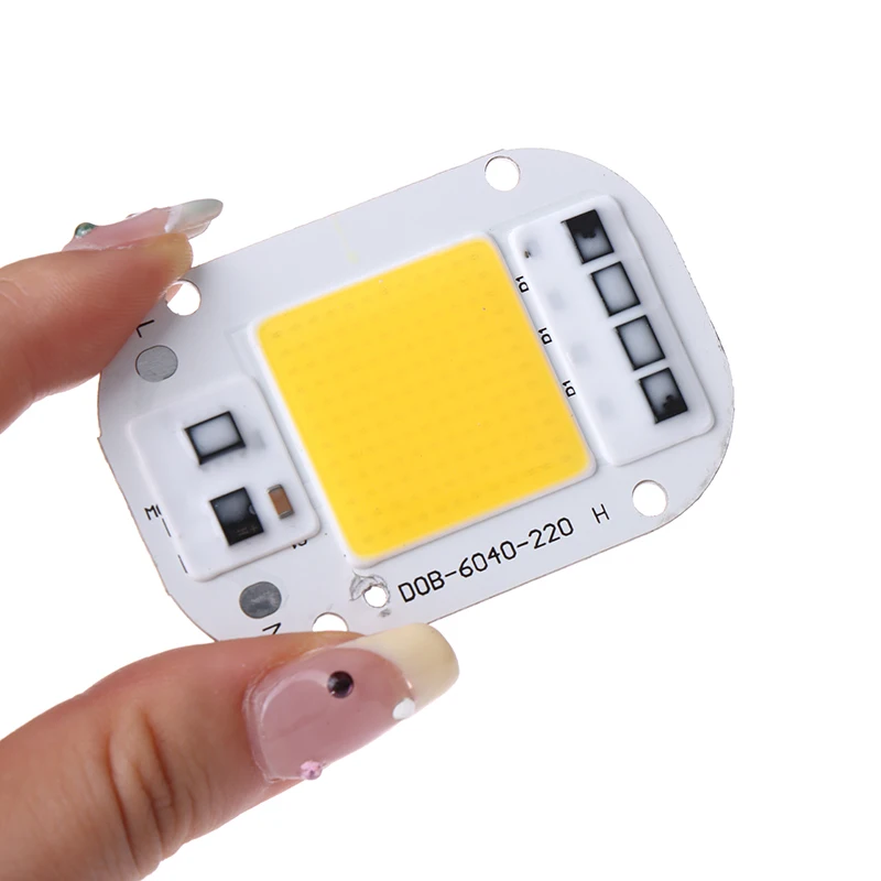 1Piece LED Chip 20W 30W 50W AC110 220V Smart COB Lamp Beads LED Lamp Without Driver DIY Outdoor Chip Light Floodlight Spotlight