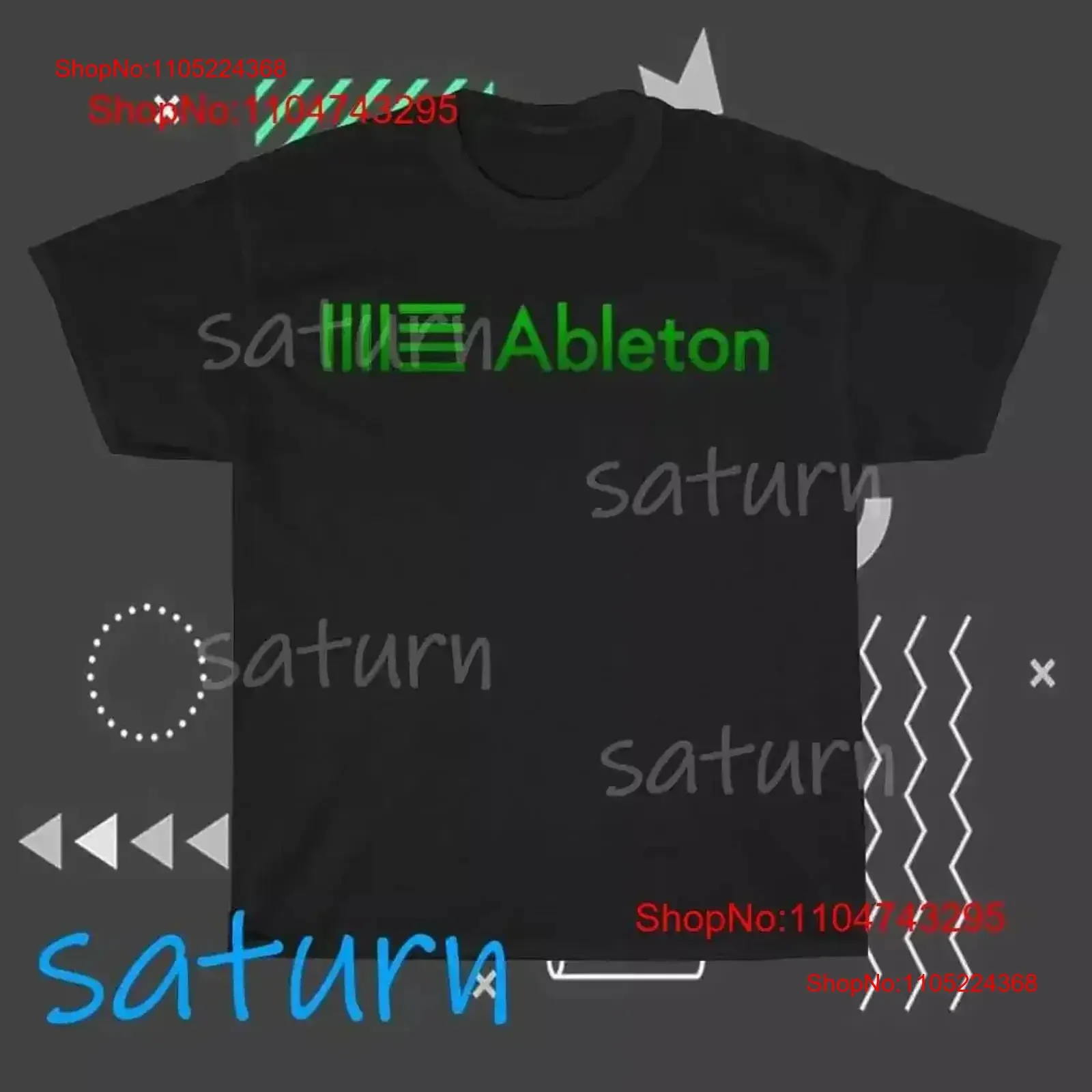 Ableton Logo T Shirt Funny Size S to 5XL vintage Washed fashion Breathable streetwear Versatile Comfortable graphic homme