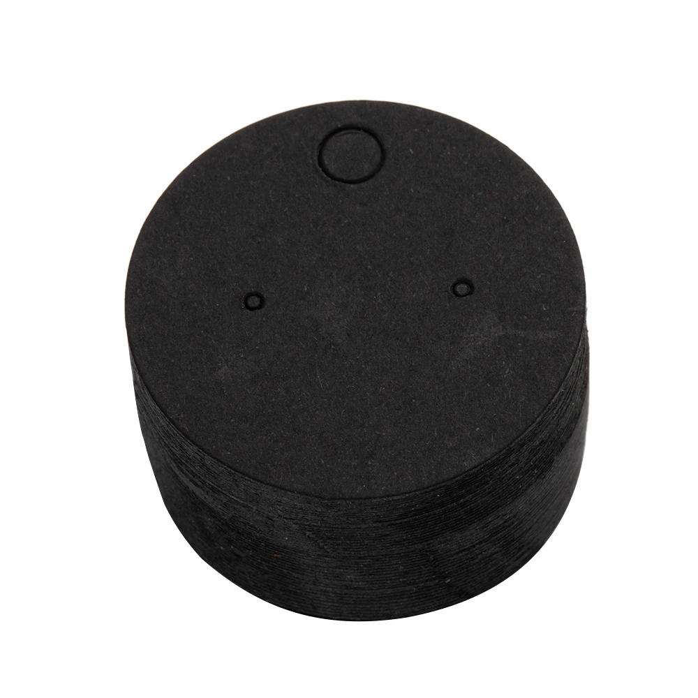 100/200pcs Paper Round Rectangular Square Earrings Display Cards And Self-Seal Bags Pouch For Jewelry Packaging Small Businesses