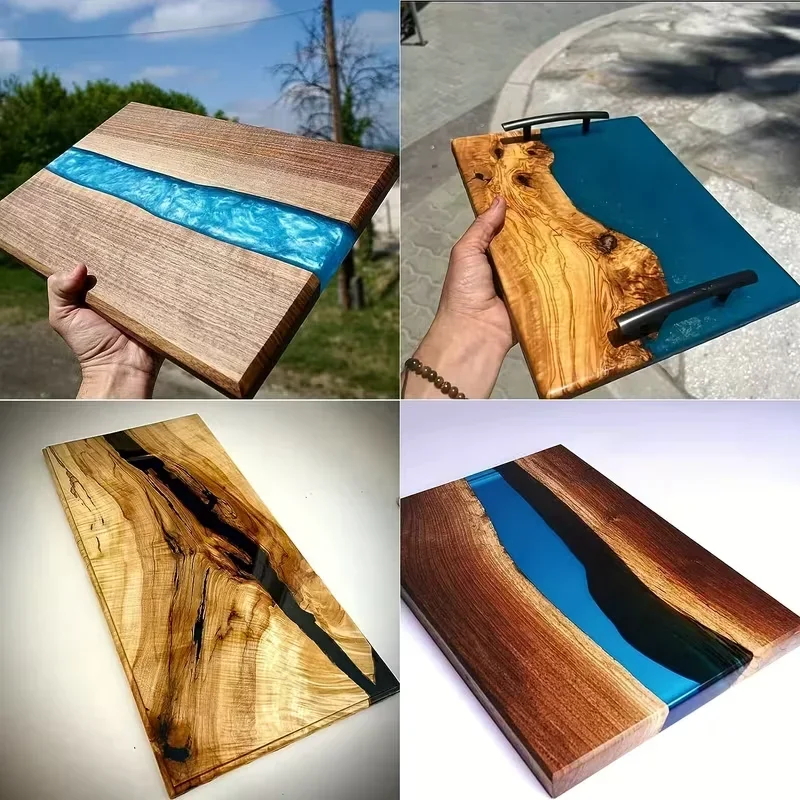 Nuevo modelo 2026: Molde de resina extragrande de 60x30 cm para mesas - Fundición de epoxi DIY para tablas de charcutería, mesas de centro estilo río y decoración del hogar