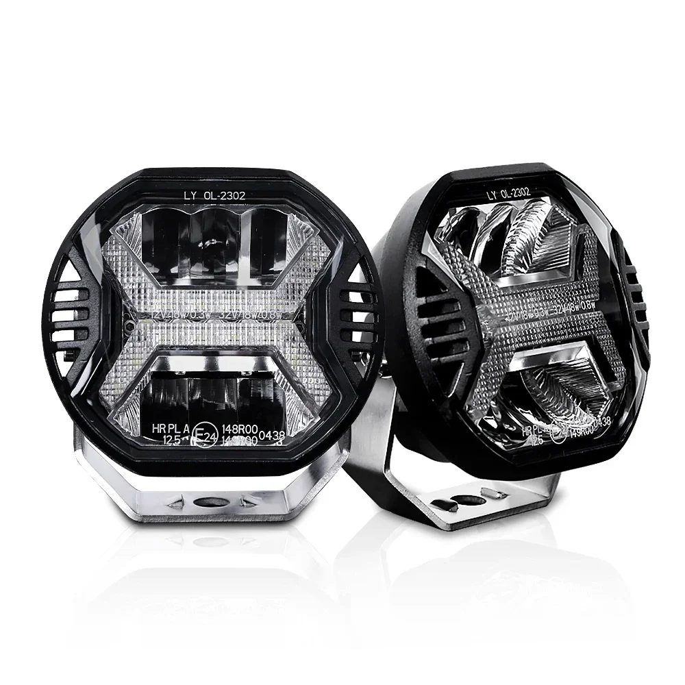 Preço de atacado montagem do carro led luz trabalho à prova dwaterproof água acessórios veículo trabalho auxiliar lâmpada condução ip68 para trator offroad