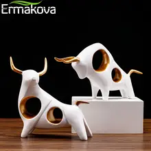 Ox Cattle Sculpture for Home Decor #6