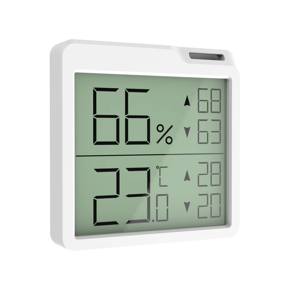 Mini Indoor Thermometer LCD Digital Temperature Indoor Room Temperature And Humidity Meter Sensor Meter Gauge Weather Station