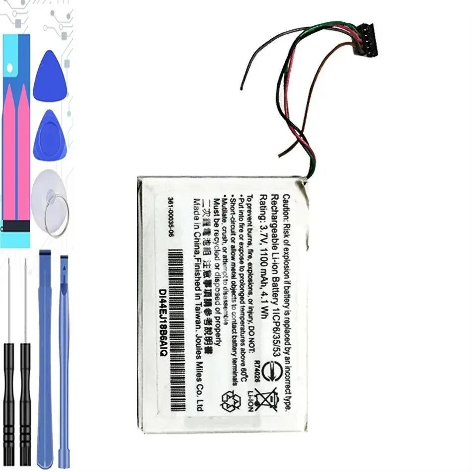 Battery 361-00019-12 361-00019-14 361-00035-00 361-00035-06 1100mAh-1240mAh For GARMIN Edge 605 705 25 800 810 1000 GPS Bateria