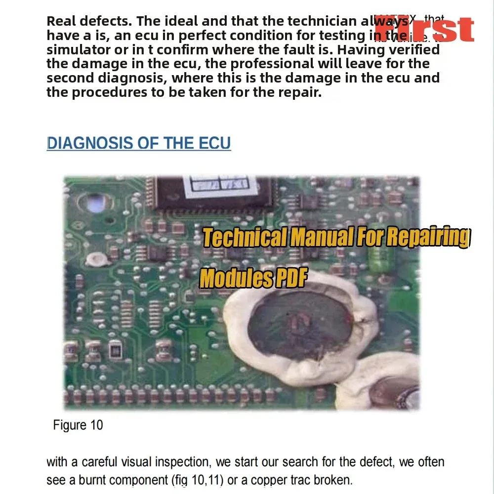 

ECU Car Technical Manual PDF Professional Repairing Modules Maintenance Guide Digital Version for Instant Download