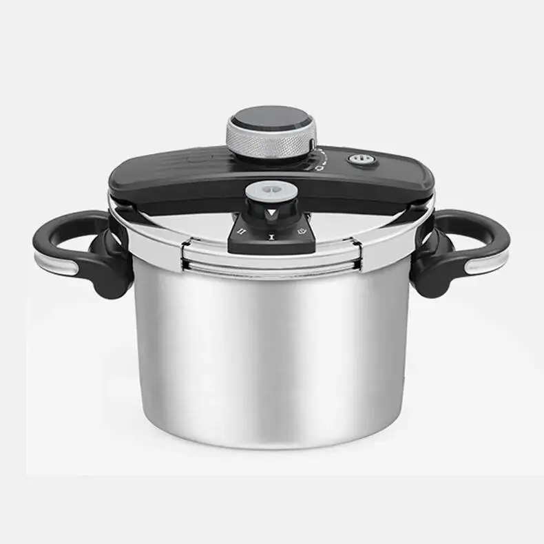 6L Kitchen Pressure Cooker 120kPa Multifunctional Pressure-Limited Explosion-proof 304 Stainless Steel Pressure Pot