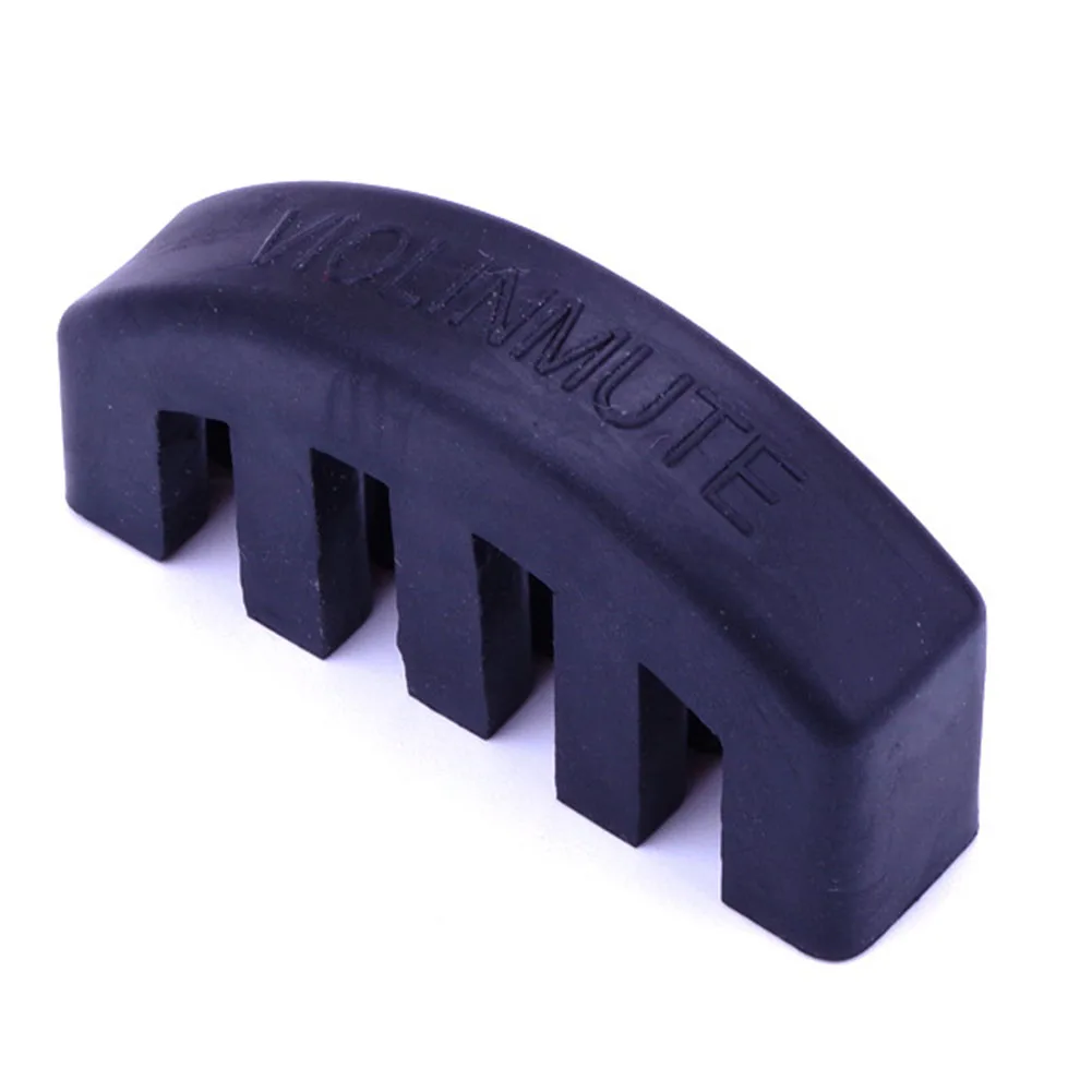 Professional Violin Mute Rubber Violin Mute Practice Silencer For 4/4 3/4 1/2 Violin For Open Flute Beginners