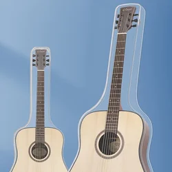 Folk Guitar Bag Transparent Guitar Protector Dust Cover Moisture-proof Bag Special Sealing Bag 41 Inch Universal Constant Humidi