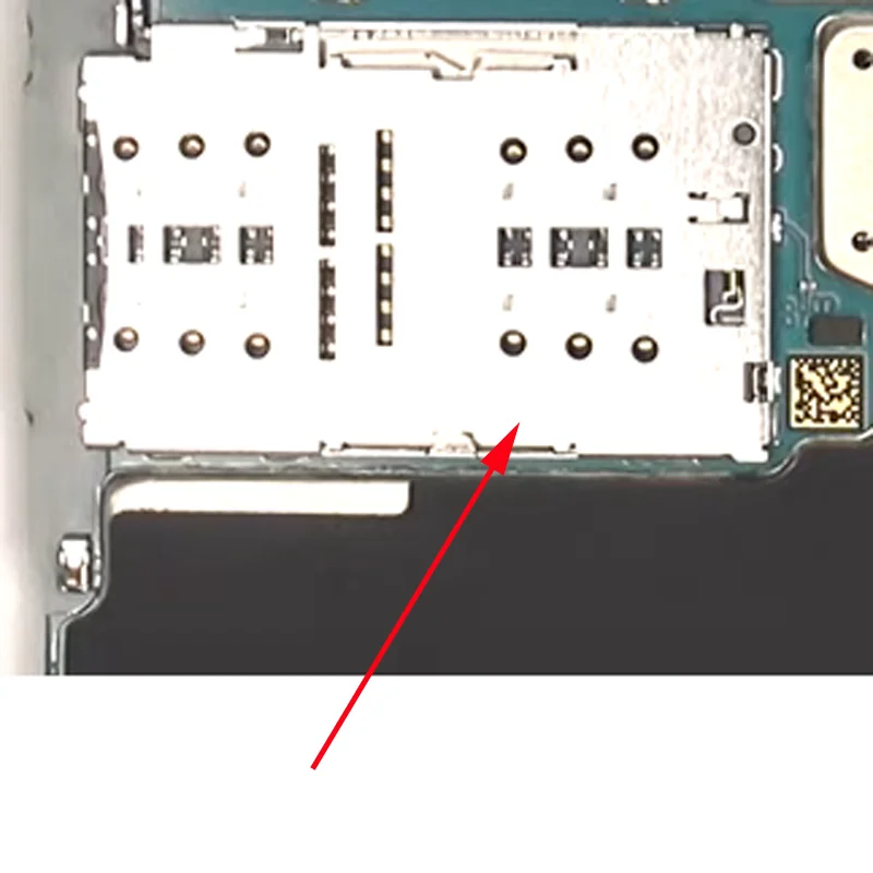 

2-10Pcs Sim Tray Slot Card Adapter Socket Reader Plug Connector Jack Contact For Samsung Galaxy A73 A736 A736B A33 5G A336 A336B