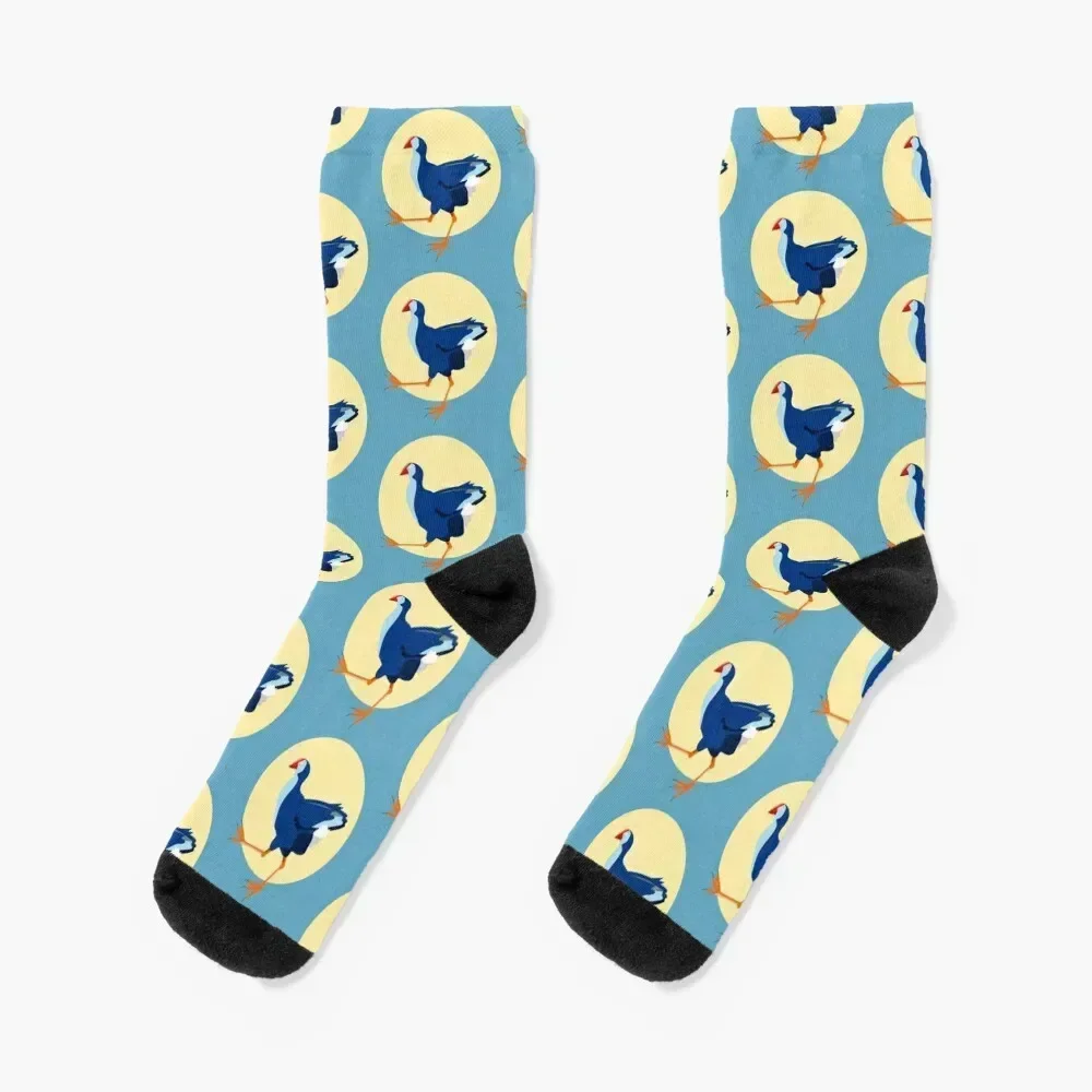 

Pukeko Socks ankle winter thermal football Toe sports Girl'S Socks Men's