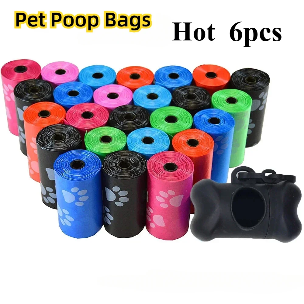 Dog Poop Collector Environmentally Friendly Leak-proof Dog Poop Bag Distribution Tool Pet Puppy Bags Dogs Holder Supplies Home