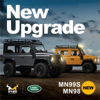 MN99S 1/12 2nd Generation RC Full Proportion Four-wheel Drive Climbing Car Guard Upgraded Remote-controlled Car Model Boy Toy