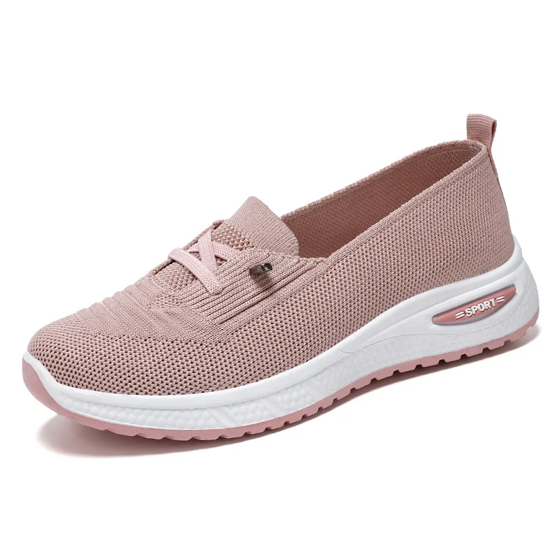 

Fashionable Mesh Casual Women's Single Shoes Breathable Comfortable Non Slip Women's Vulcanized Shoes