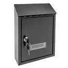 Large Drop Box Wall Mounted Mailbox Outdoor Home Office Letter Post Box Lockable