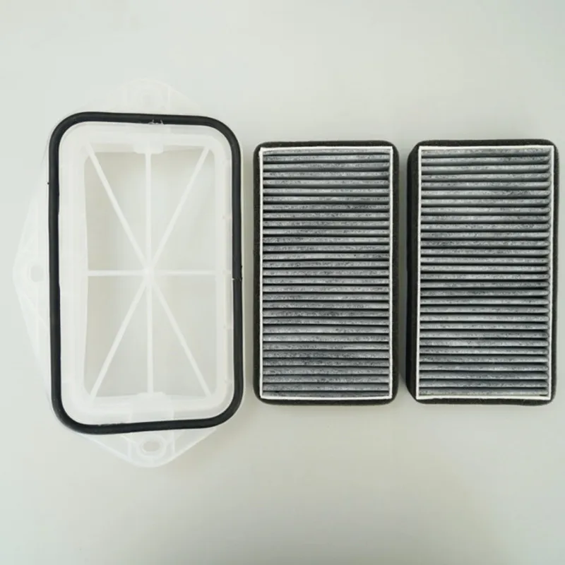 3 holes cabin filter for Vw Sagitar CC Passat Magotan Golf Touran audi Skoda Octavia external air filter