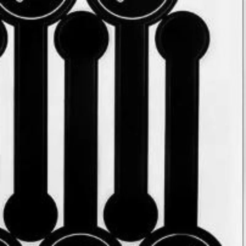 50 Sheets Black Hand Made Sealing Stickers With Strong Adhesion Perfect For Gift Wrapping Baking Packaging DIY Craft
