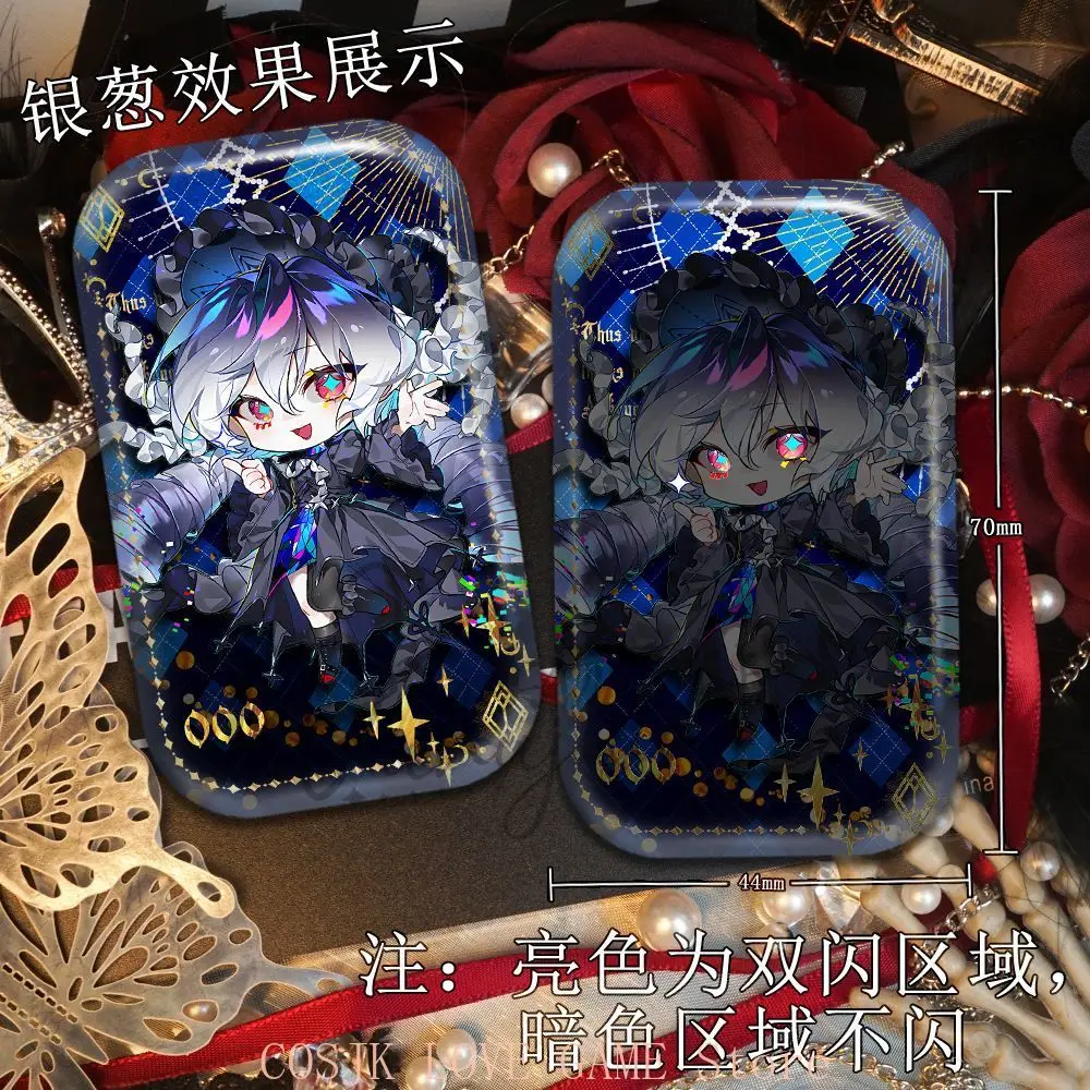 لعبة الطريق إلى أي مكان شالوم شين كوكيليك مربع مزدوج فلاش شارة بروش دبابيس شعار هالوين itabag شارة تأثيري هدية #5