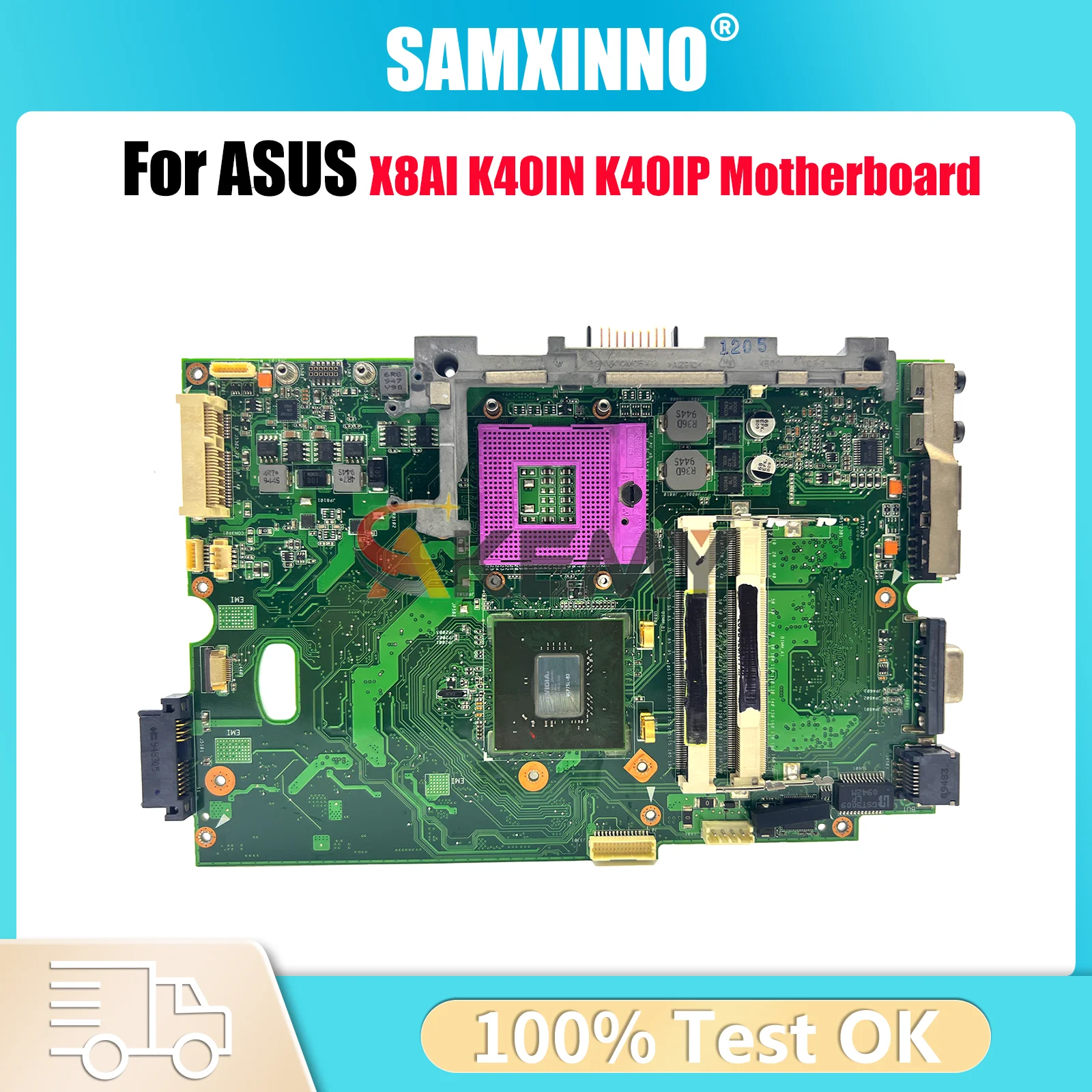 

Материнская плата для ноутбука K40IN для ASUS K40IE K40I K40ID K40IN X8AI K40IJ, материнская плата для ноутбука, 100% тестирование, ОК, быстрая доставка, высокое качество